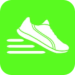 pedometer step count calories android application logo